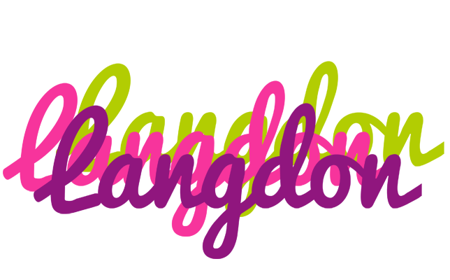Langdon flowers logo