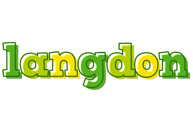 Langdon juice logo