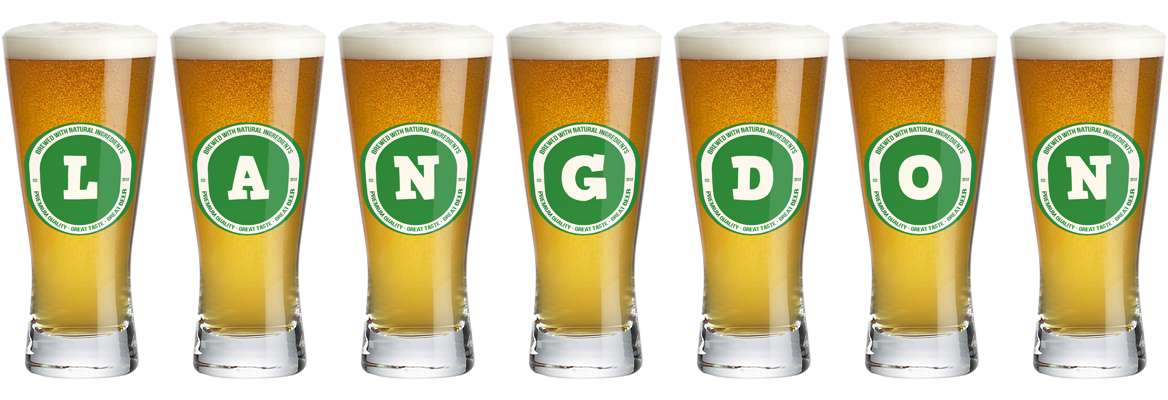 Langdon lager logo