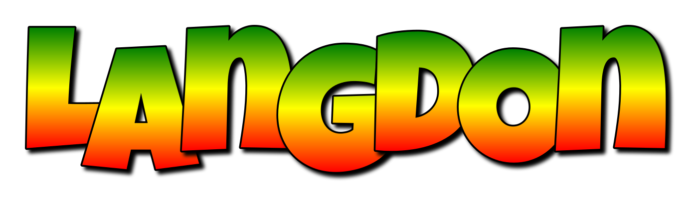 Langdon mango logo