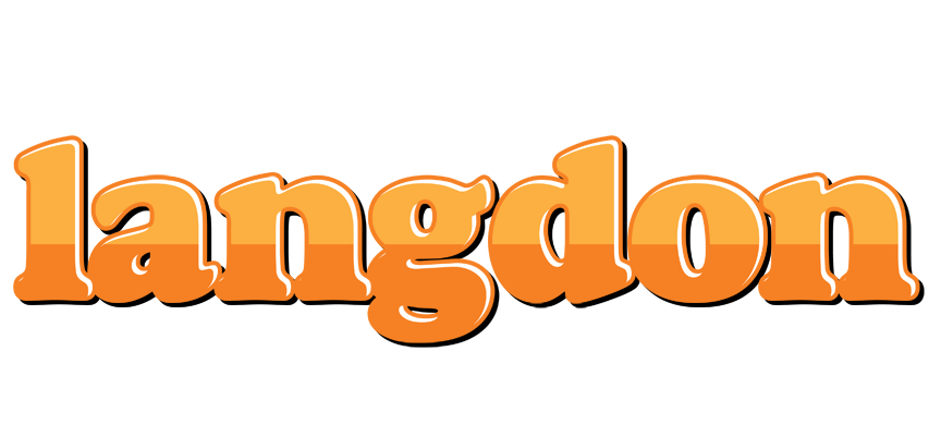 Langdon orange logo