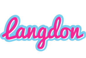 Langdon popstar logo