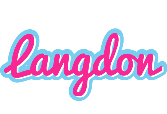 Langdon popstar logo