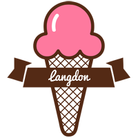 Langdon premium logo