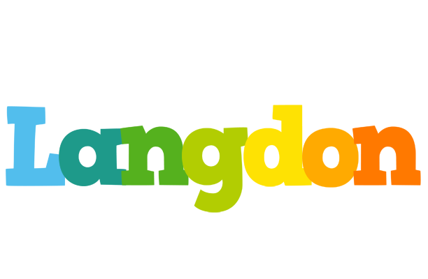 Langdon rainbows logo