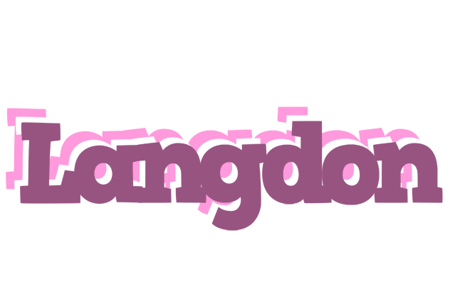 Langdon relaxing logo