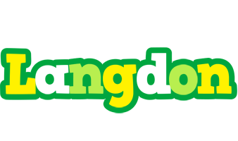 Langdon soccer logo