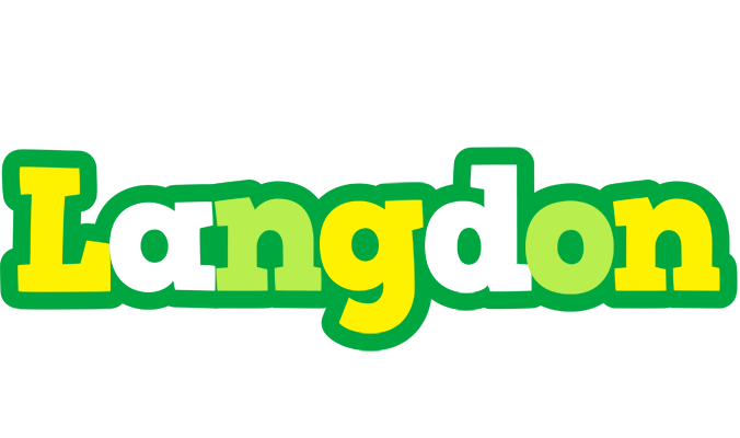 Langdon soccer logo