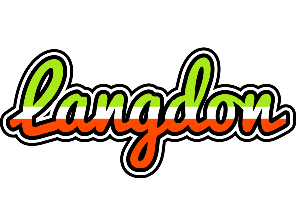 Langdon superfun logo