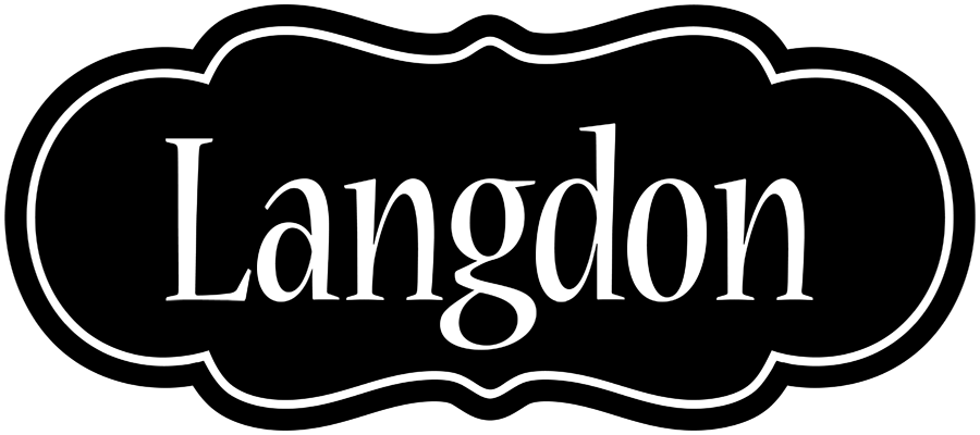 Langdon welcome logo