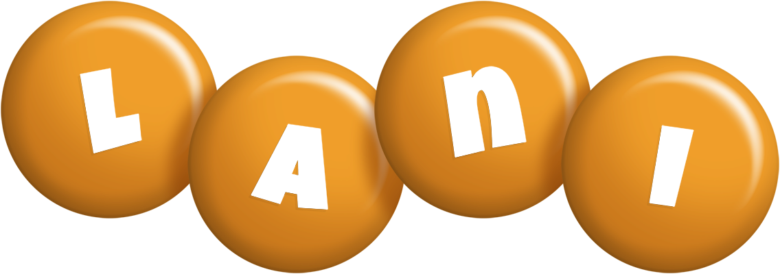 Lani candy-orange logo