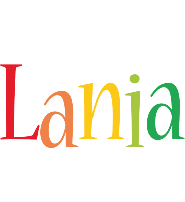 Lania birthday logo