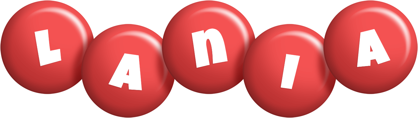 Lania candy-red logo