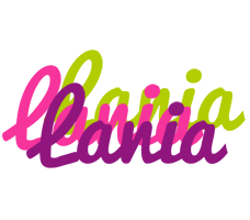 Lania flowers logo