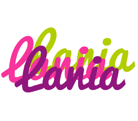 Lania flowers logo