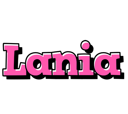 Lania girlish logo