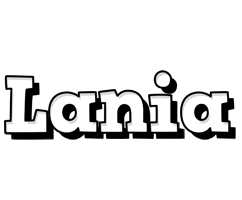 Lania snowing logo