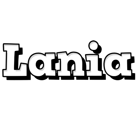 Lania snowing logo