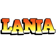 Lania sunset logo