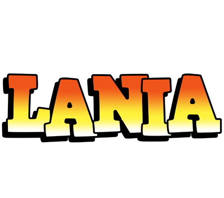 Lania sunset logo