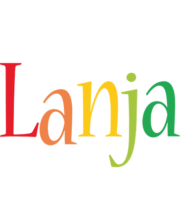 Lanja birthday logo