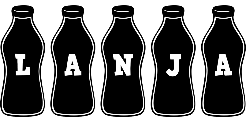Lanja bottle logo