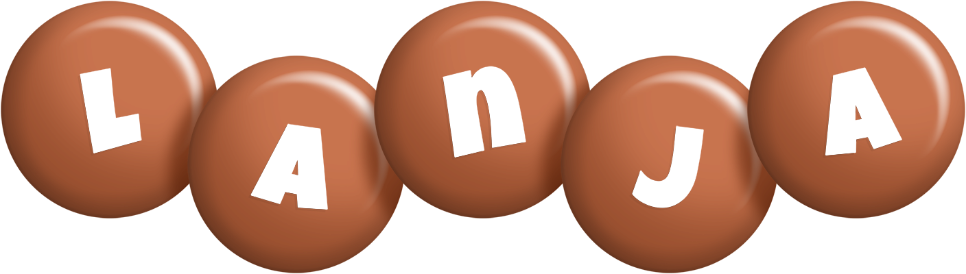 Lanja candy-brown logo