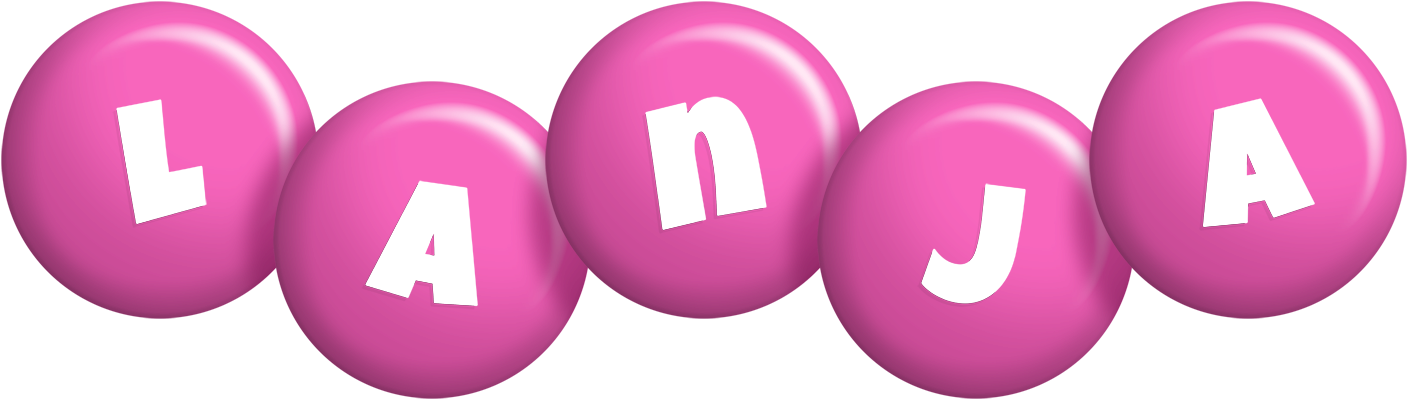 Lanja candy-pink logo