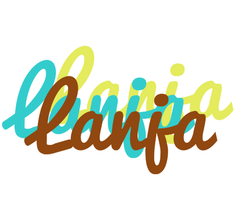 Lanja cupcake logo