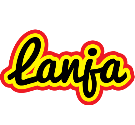 Lanja flaming logo