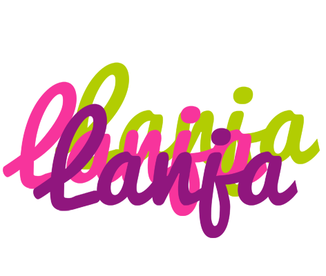 Lanja flowers logo