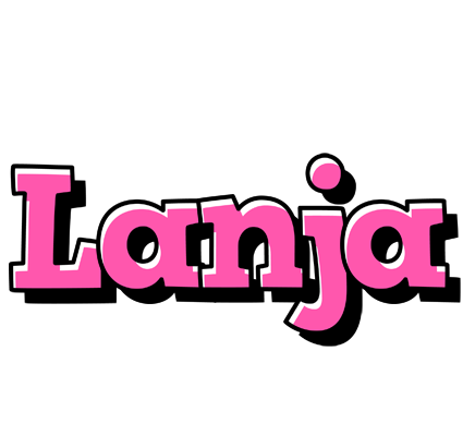 Lanja girlish logo