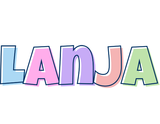 Lanja pastel logo