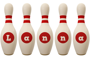 Lanna bowling-pin logo