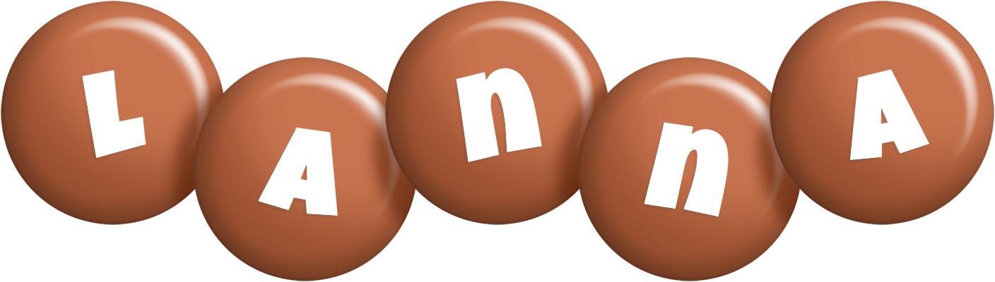 Lanna candy-brown logo