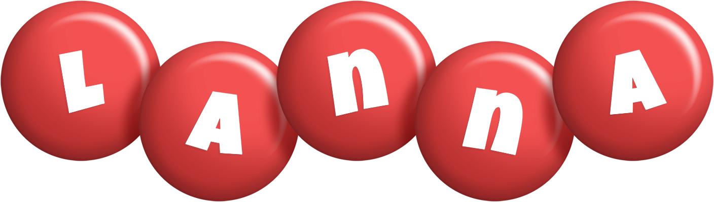 Lanna candy-red logo