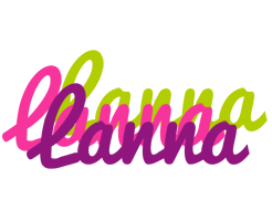 Lanna flowers logo