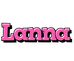 Lanna girlish logo