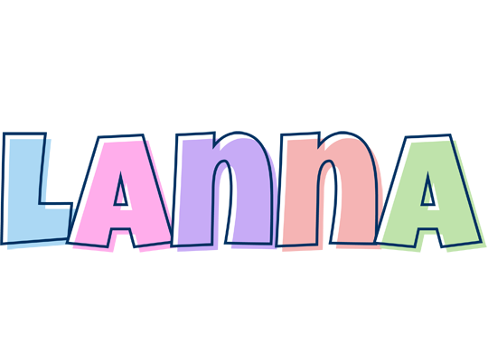 Lanna pastel logo