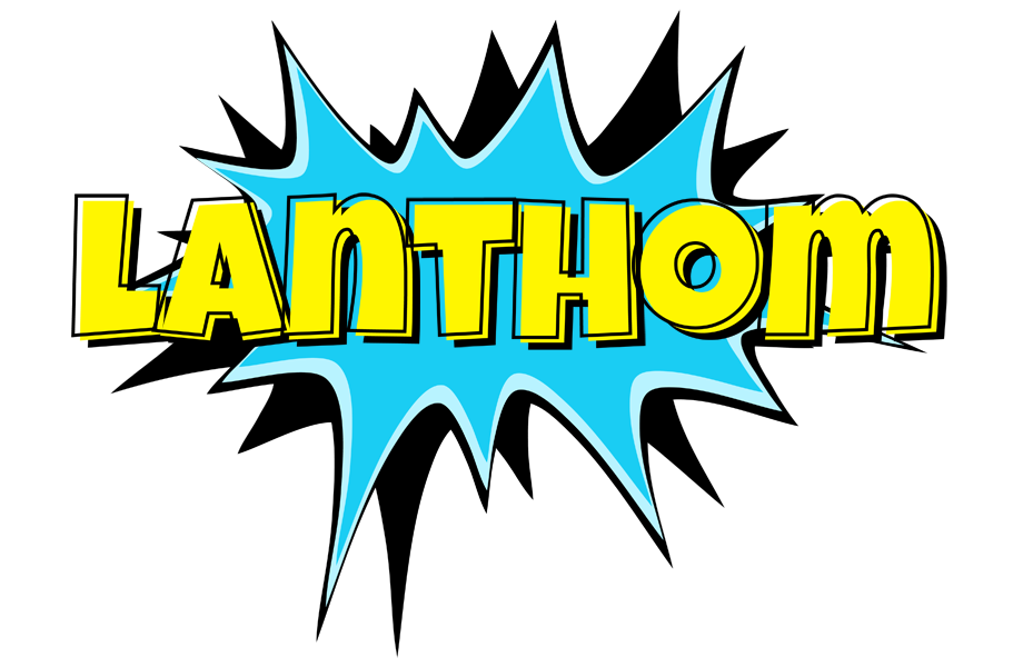 Lanthom amazing logo