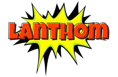 Lanthom bigfoot logo