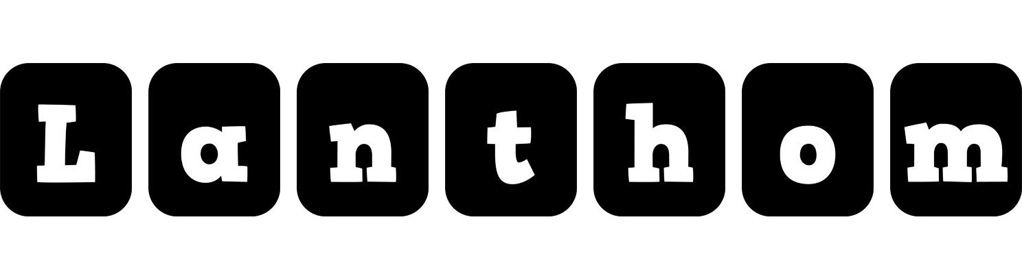 Lanthom box logo