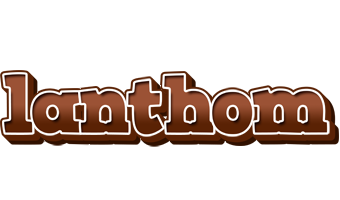 Lanthom brownie logo