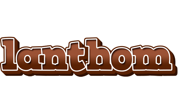 Lanthom brownie logo