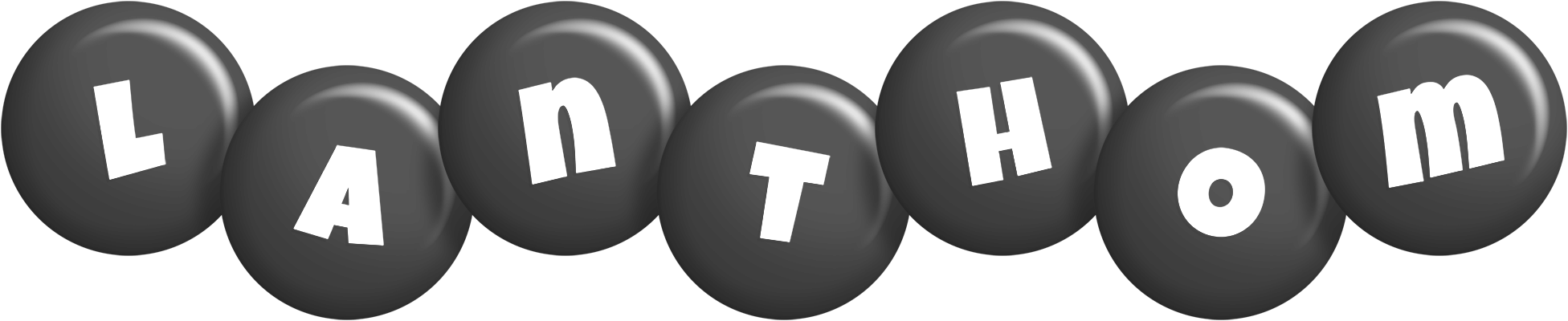 Lanthom candy-black logo