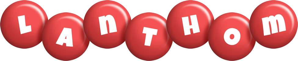 Lanthom candy-red logo