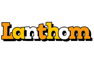 Lanthom cartoon logo