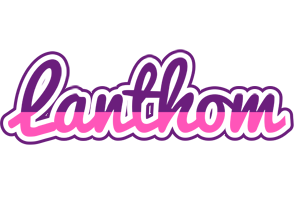 Lanthom cheerful logo