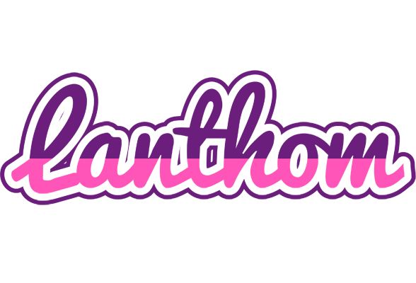 Lanthom cheerful logo