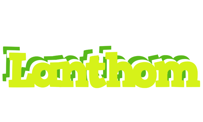 Lanthom citrus logo